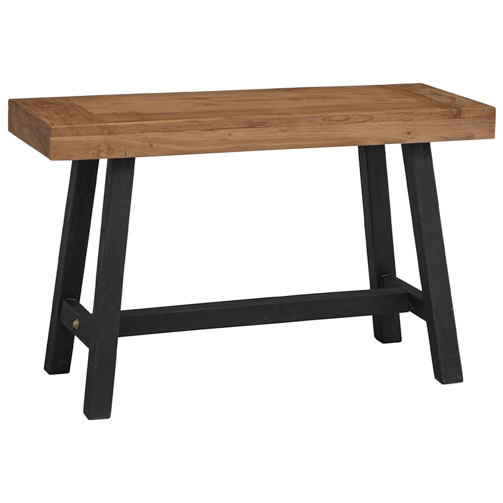Bank 110 cm Massivholz Teak