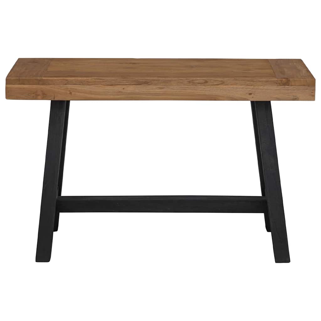 Bank 110 cm Massivholz Teak