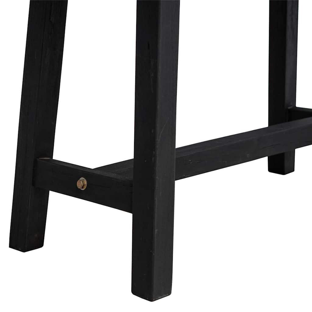 Bank 110 cm Massivholz Teak