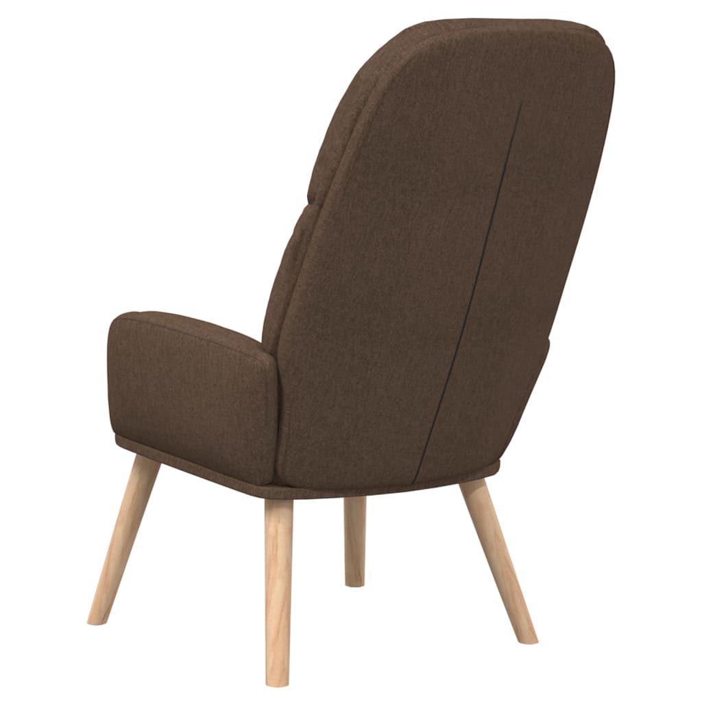 Relaxsessel Braun Stoff