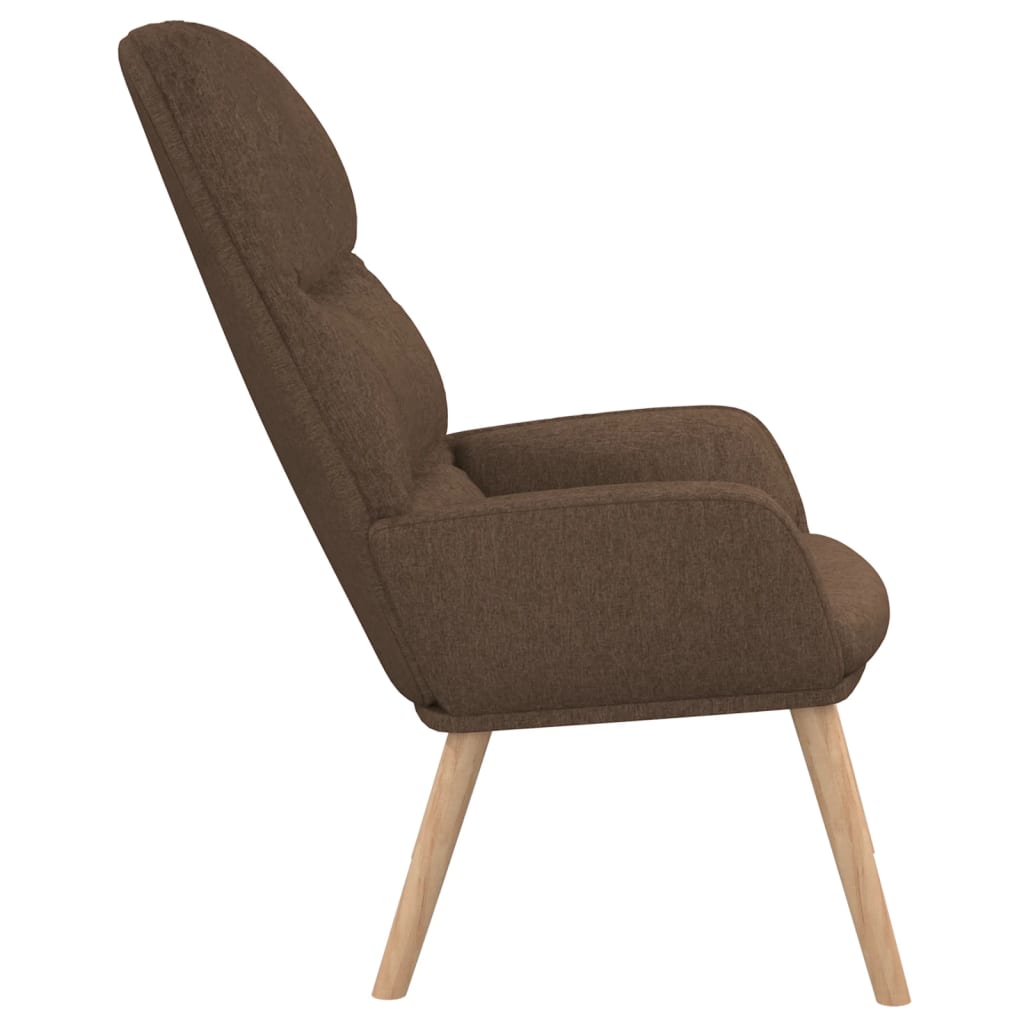 Relaxsessel Braun Stoff