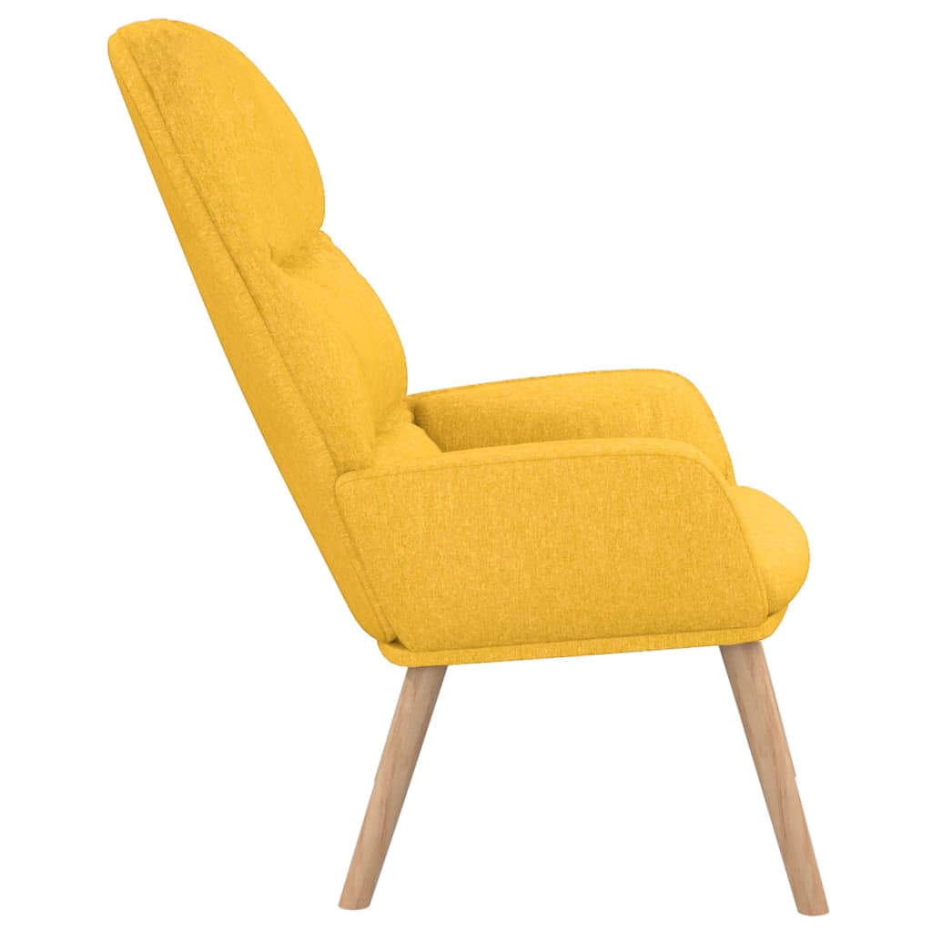 Relaxsessel Senfgelb Stoff
