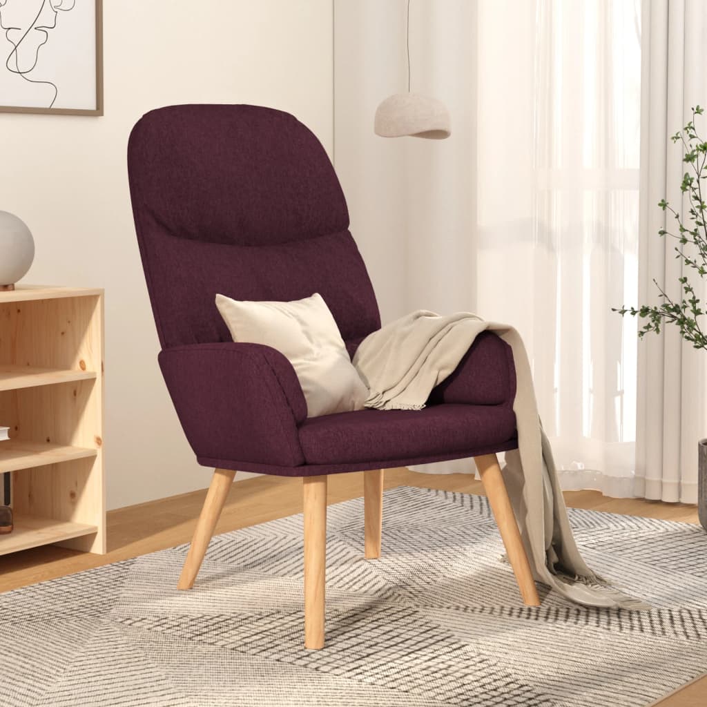 Relaxsessel Stoff Lila