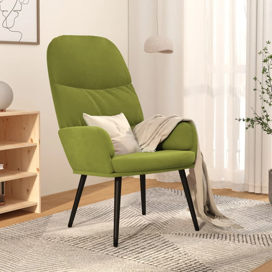 Relaxsessel Hellgrün Samt