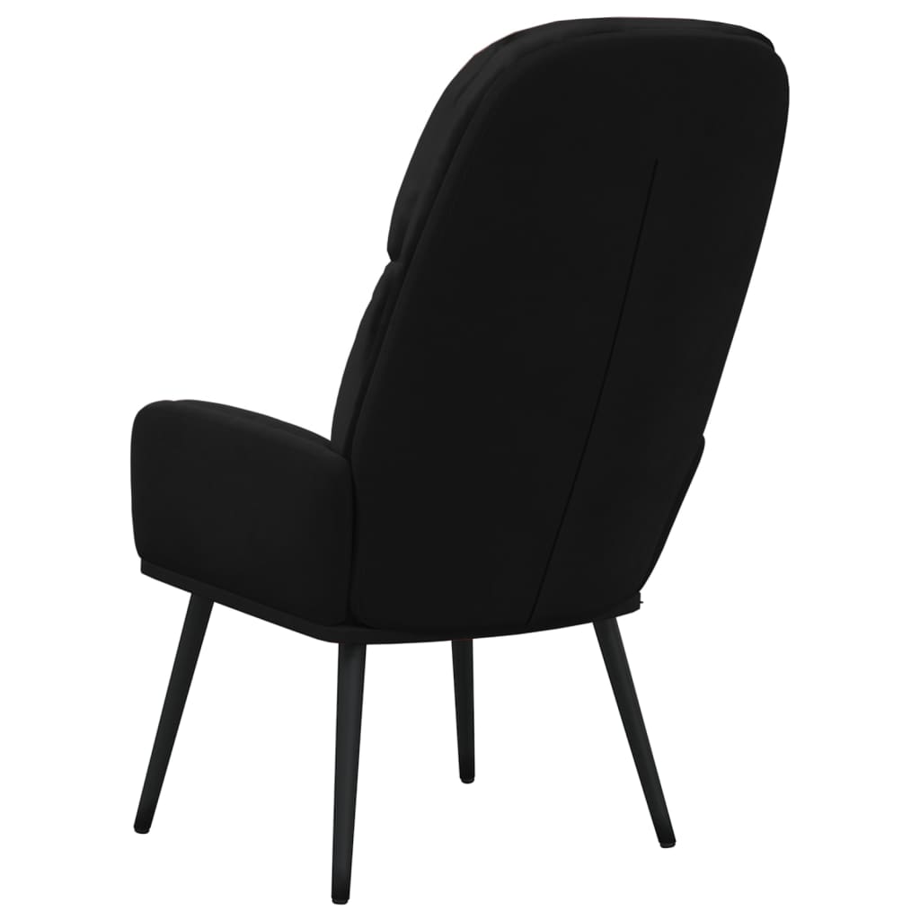Relaxsessel Schwarz Samt