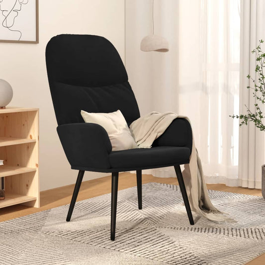 Relaxsessel Schwarz Samt