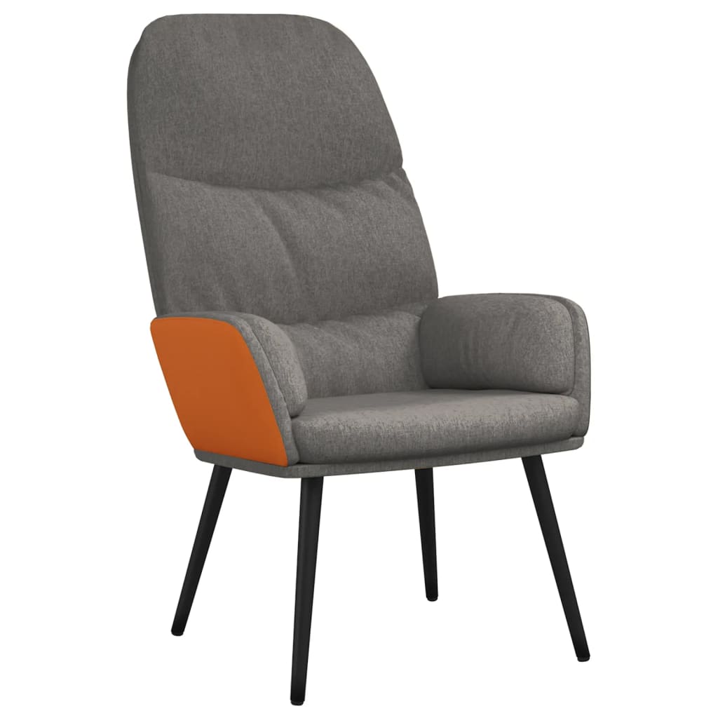 Relaxsessel Hellgrau Stoff