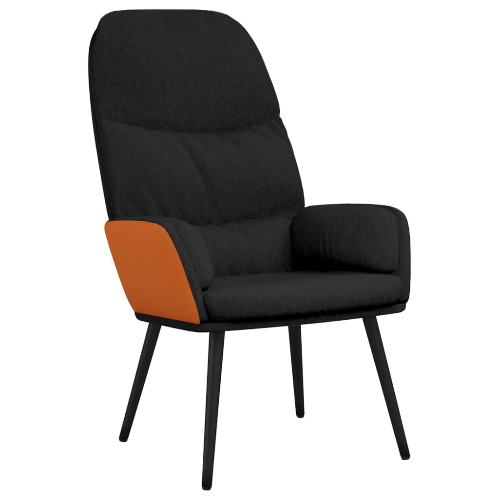 Relaxsessel Schwarz Stoff