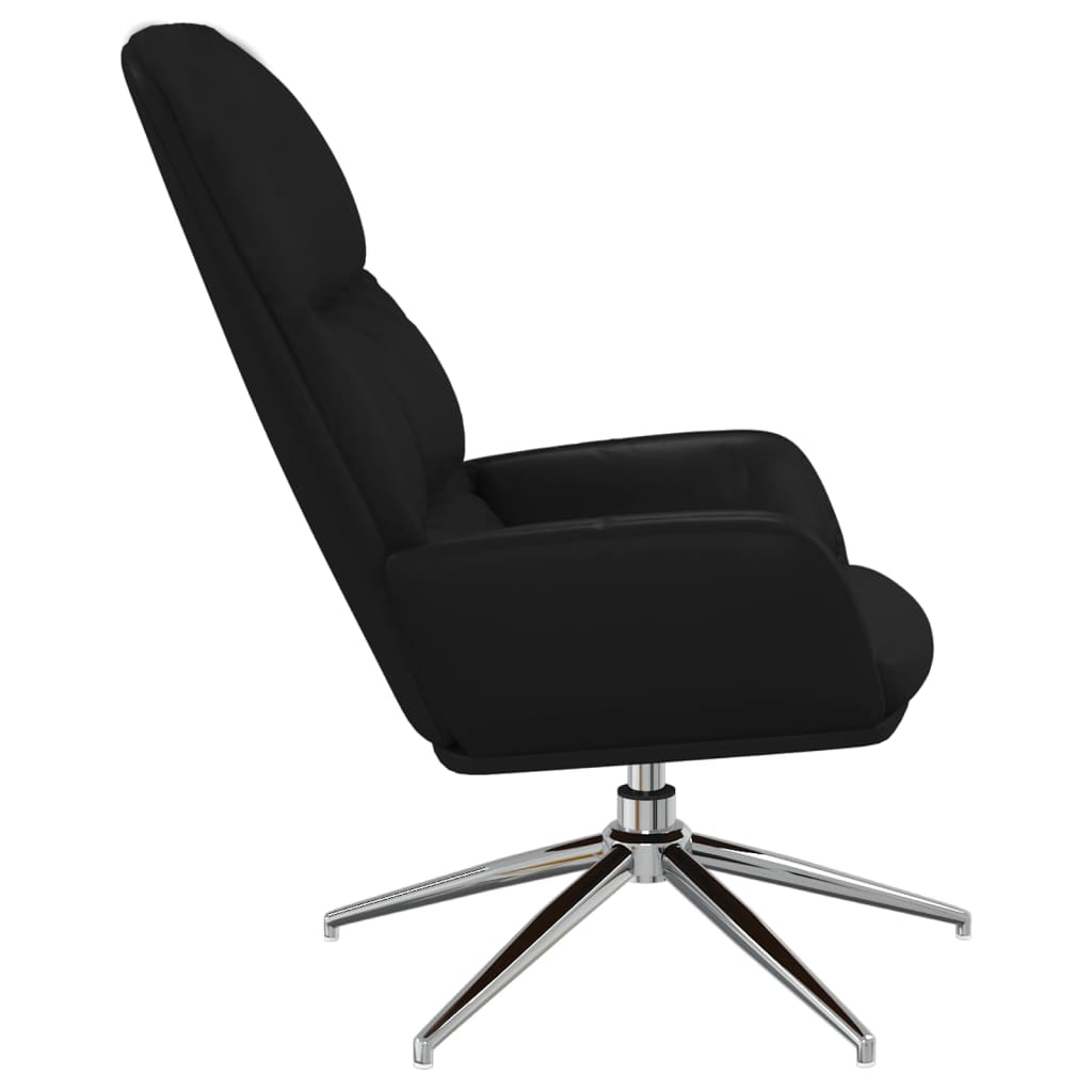 Relaxsessel Glänzendes Schwarz Kunstleder