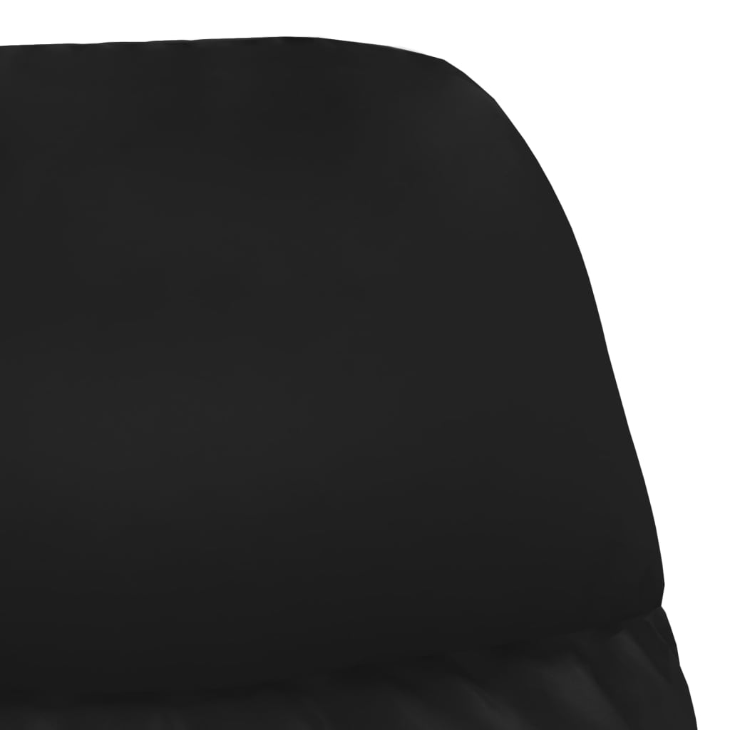 Relaxsessel Glänzendes Schwarz Kunstleder