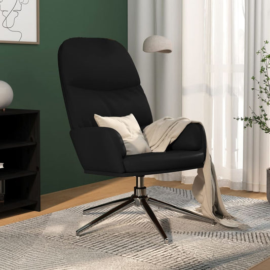 Relaxsessel Glänzendes Schwarz Kunstleder