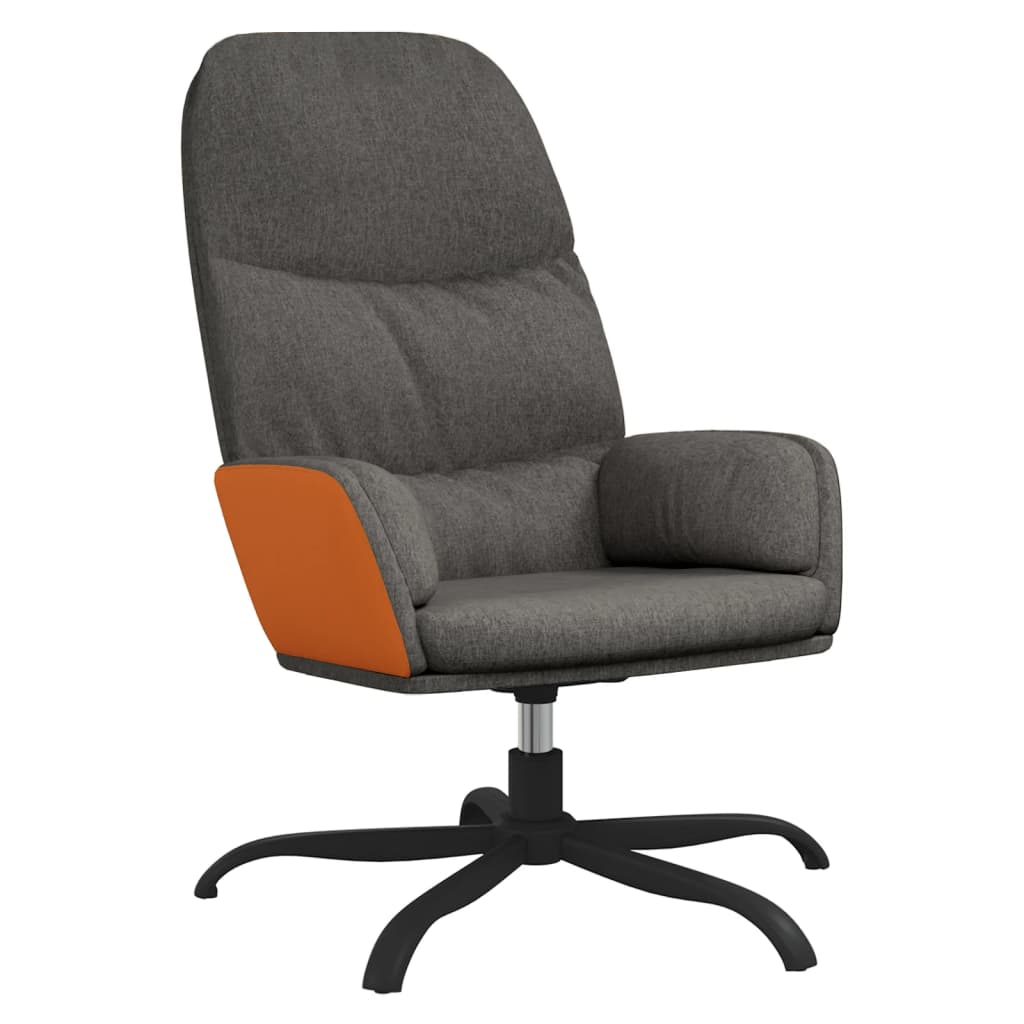 Relaxsessel Dunkelgrau Stoff