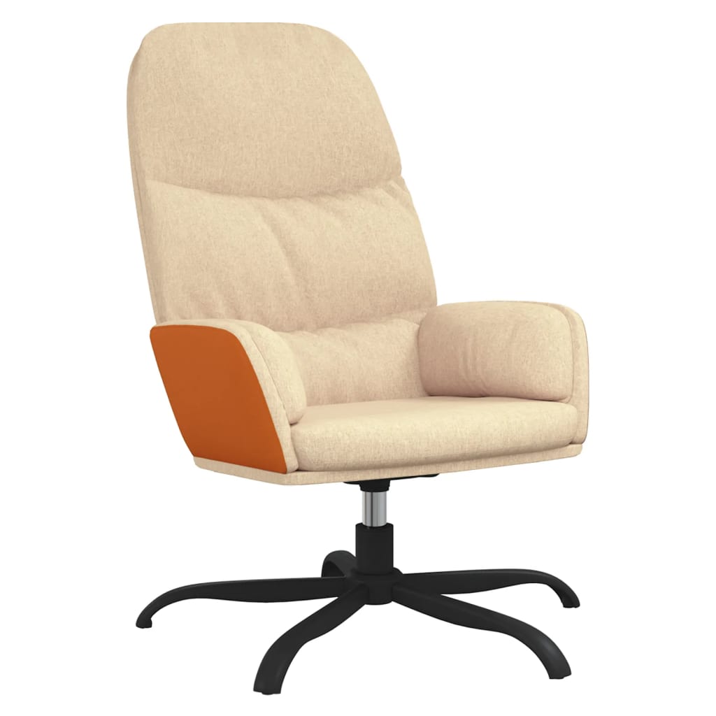 Relaxsessel Creme Stoff