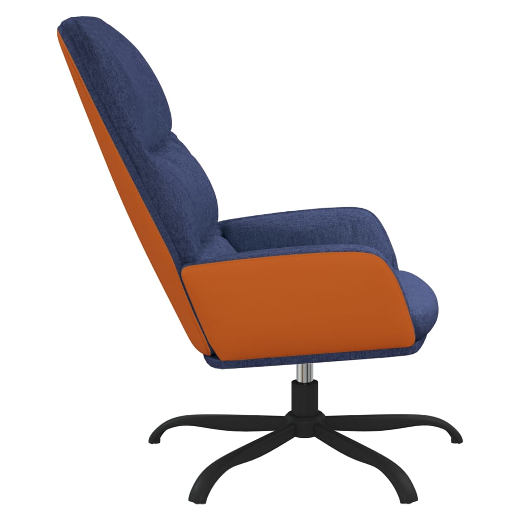 Relaxsessel Blau Stoff