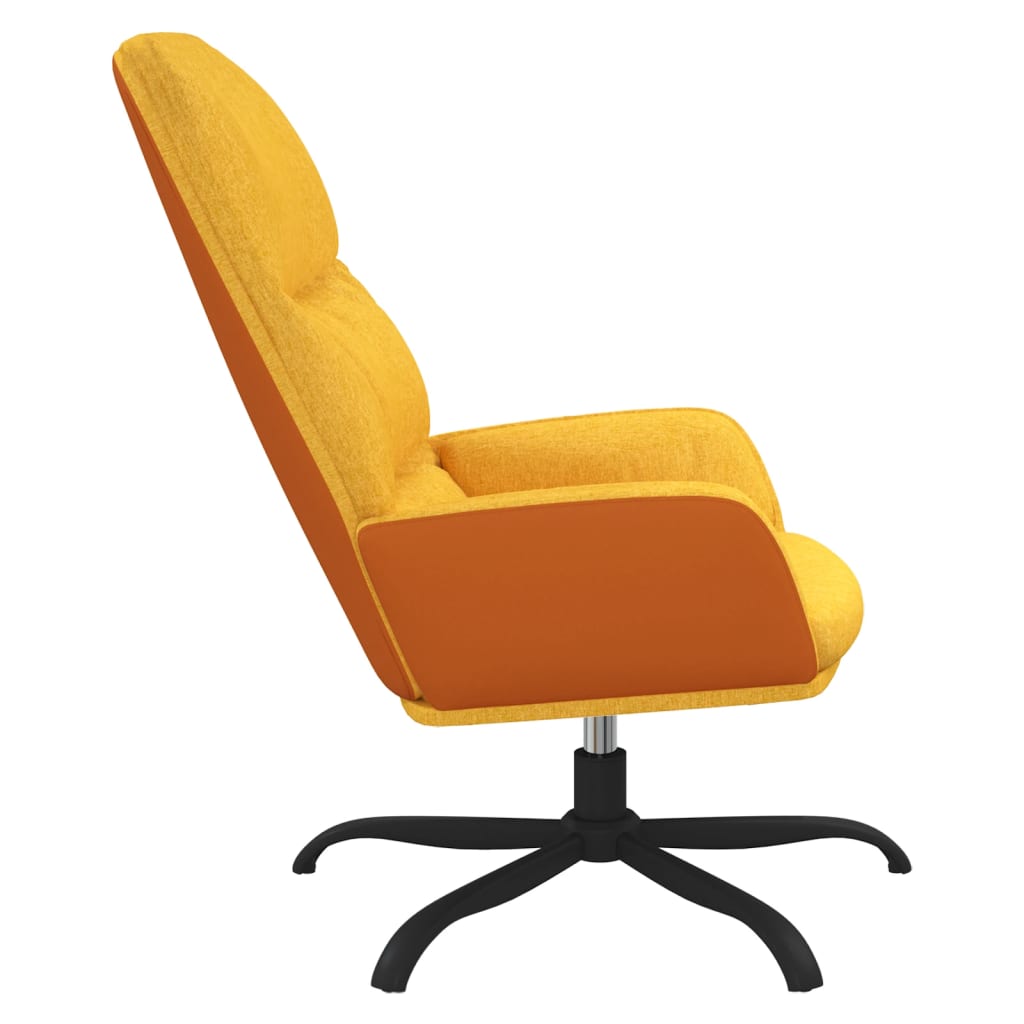 Relaxsessel Senfgelb Stoff