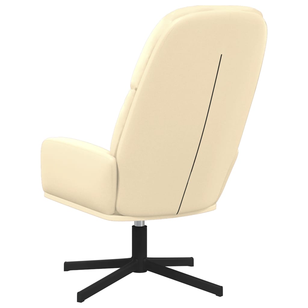 Relaxsessel Cremeweiß Kunstleder