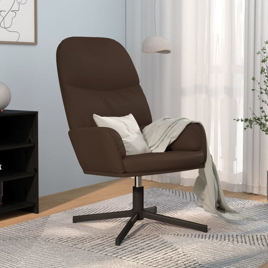 Relaxsessel Braun Kunstleder