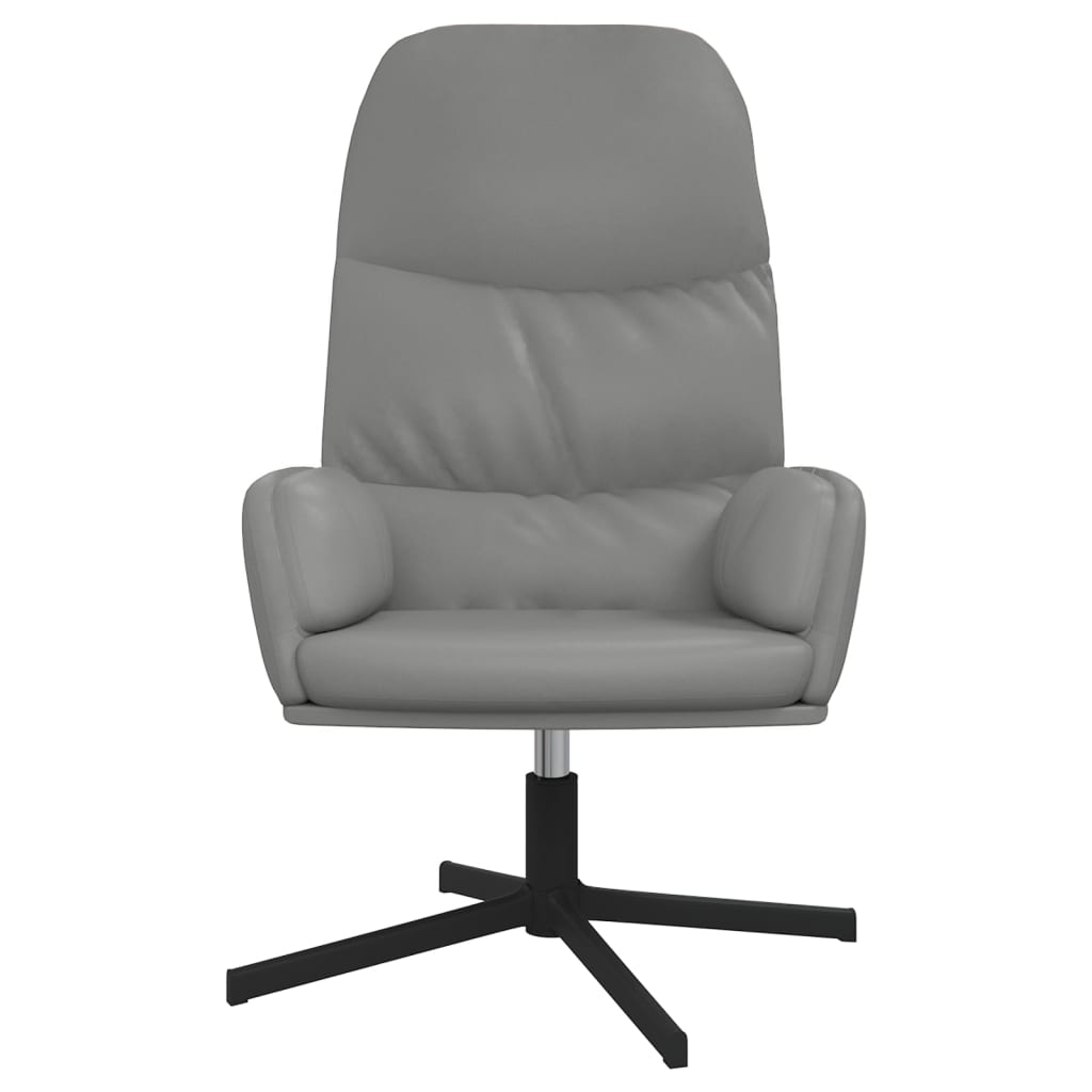 Relaxsessel Grau Kunstleder