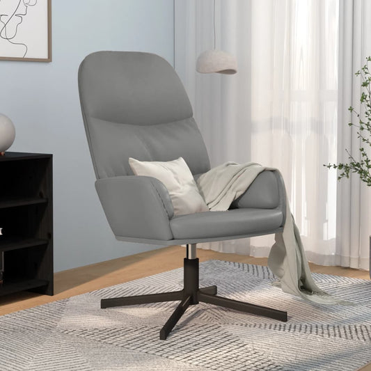 Relaxsessel Grau Kunstleder