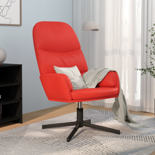 Relaxsessel Rot Kunstleder
