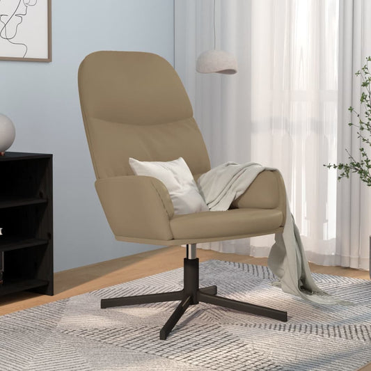 Relaxsessel Cappuccino-Braun Kunstleder