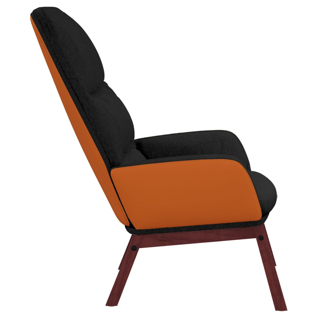 Relaxsessel Schwarz Stoff
