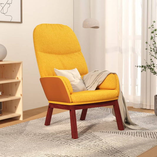 Relaxsessel Senfgelb Stoff