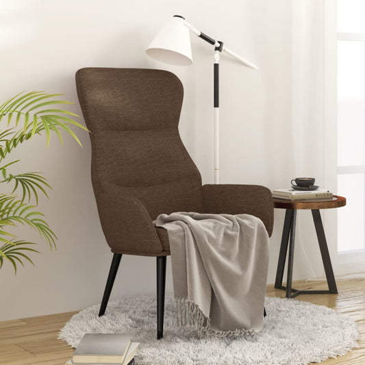 Relaxsessel Braun Stoff