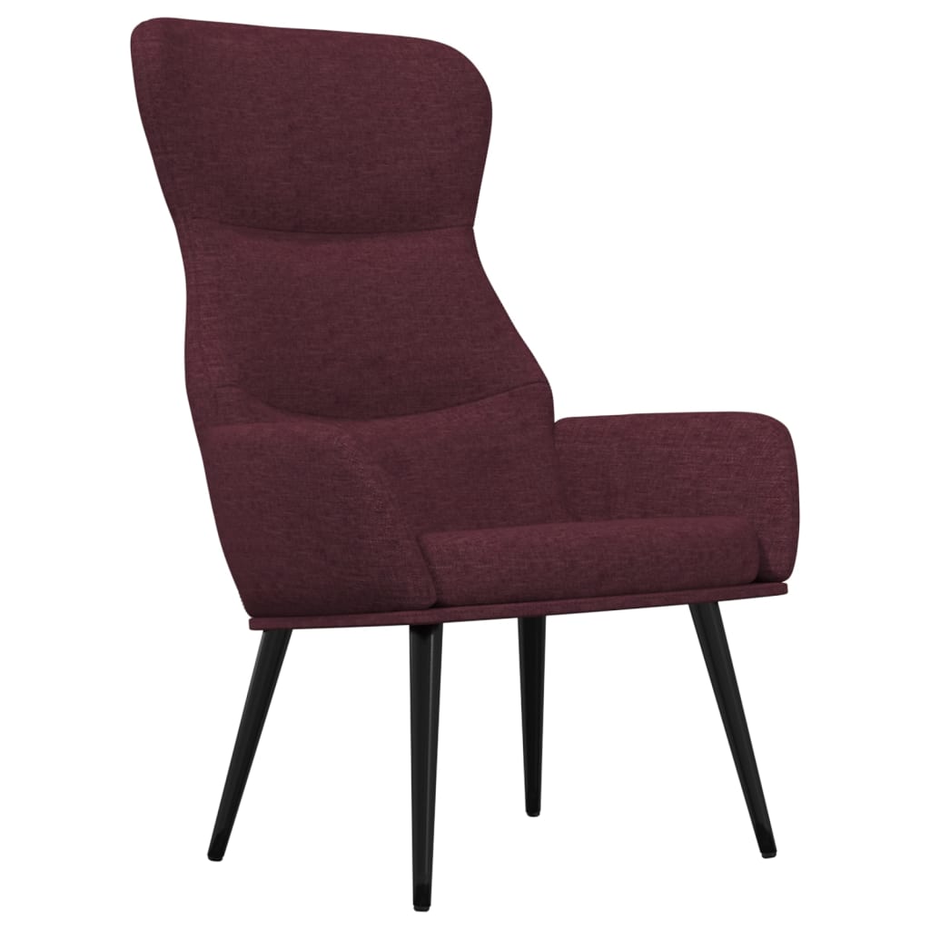 Relaxsessel Lila Stoff