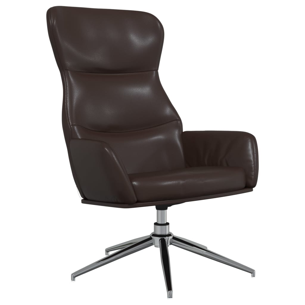 Relaxsessel Glänzend Braun Kunstleder
