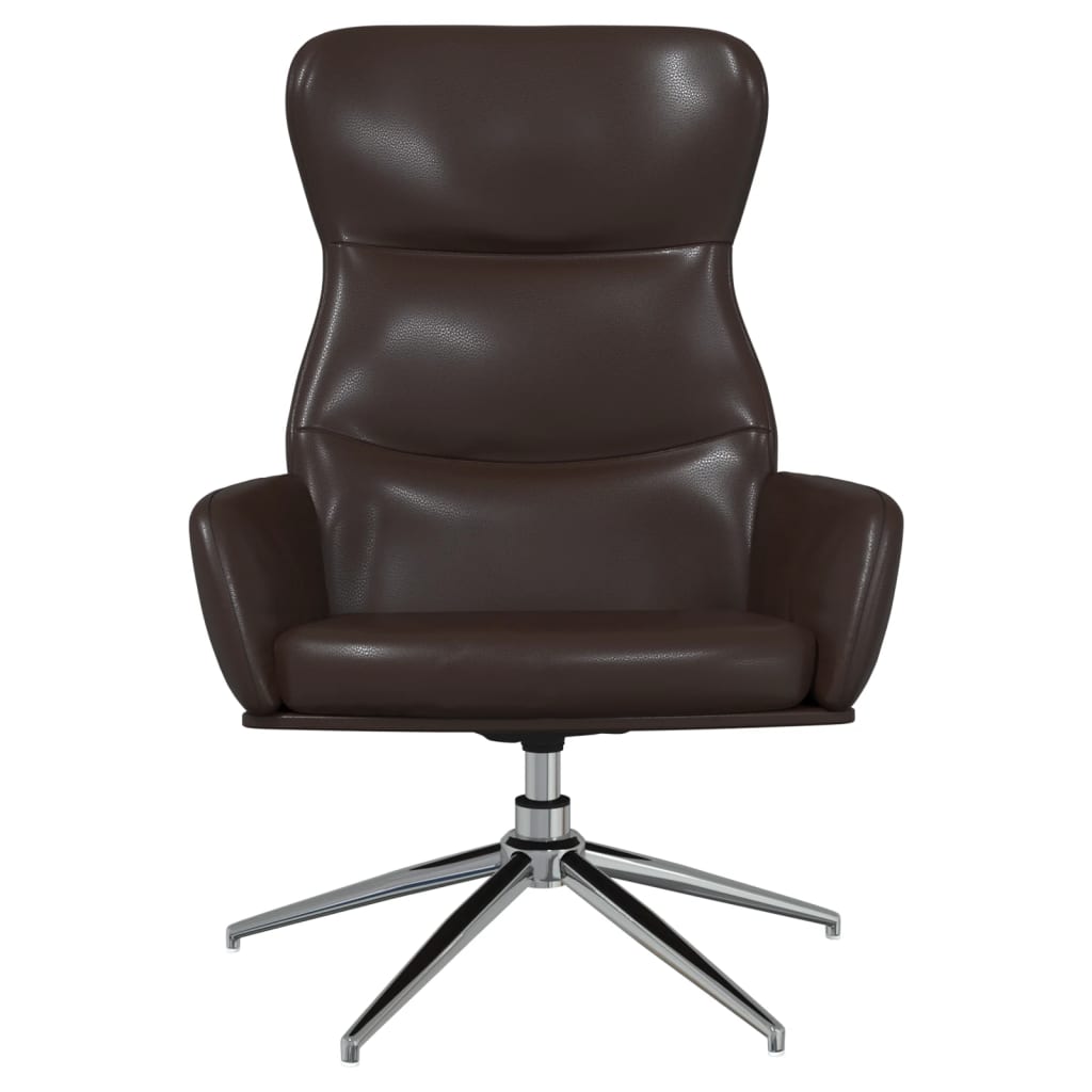 Relaxsessel Glänzend Braun Kunstleder