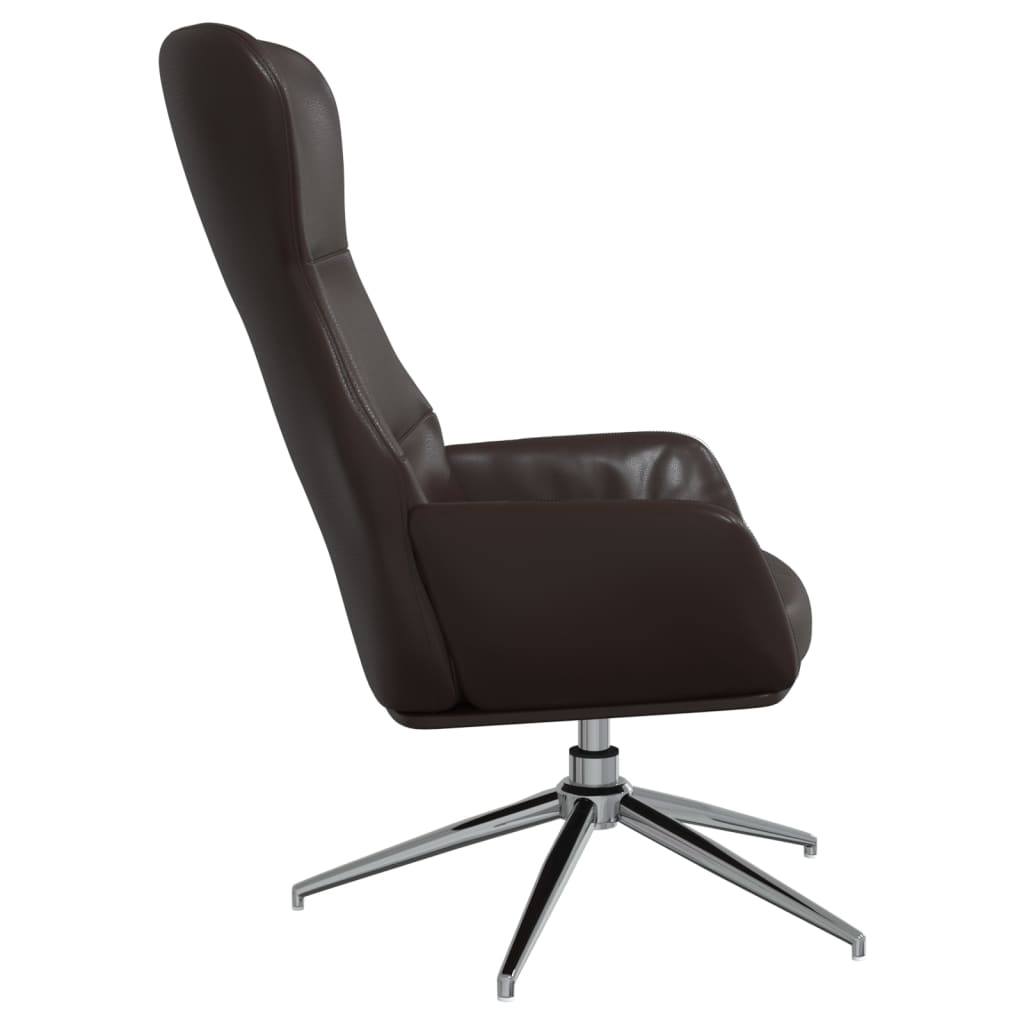 Relaxsessel Glänzend Braun Kunstleder