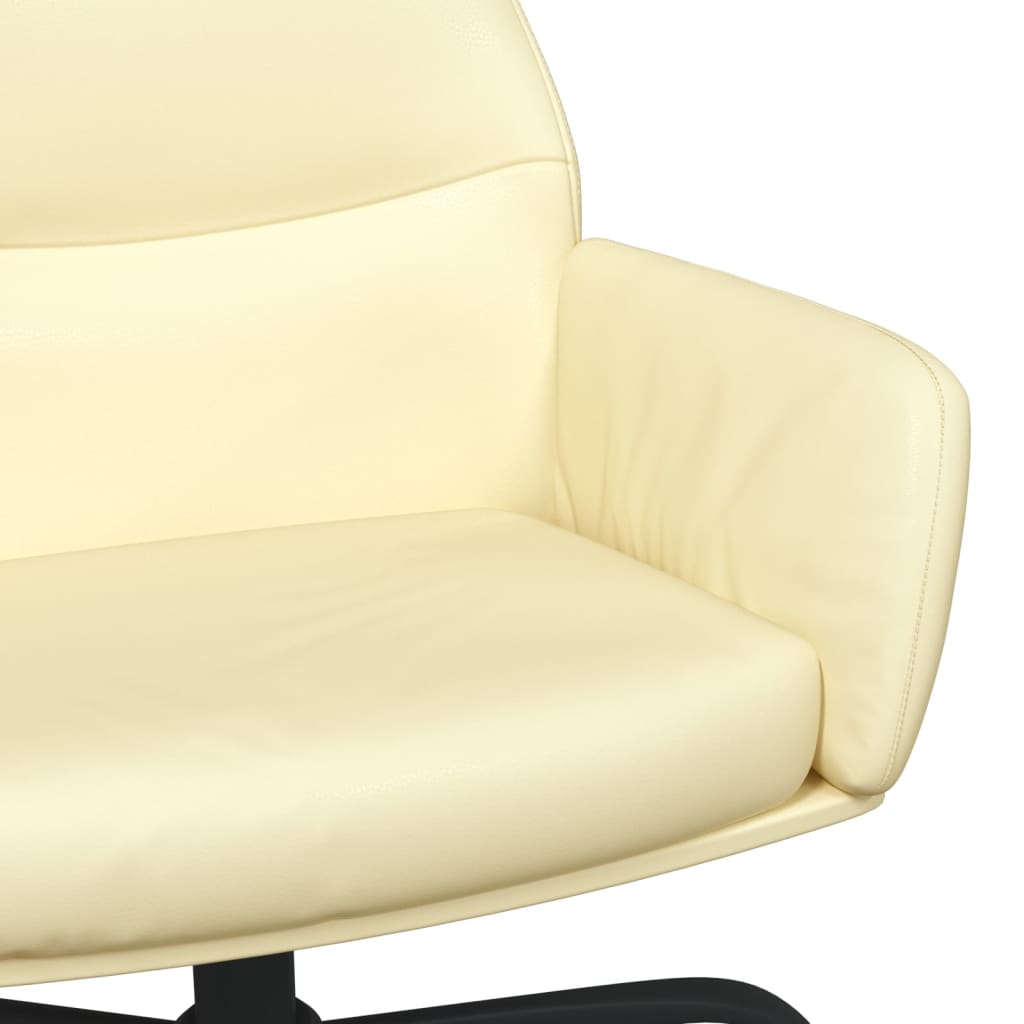 Relaxsessel Creme Kunstleder