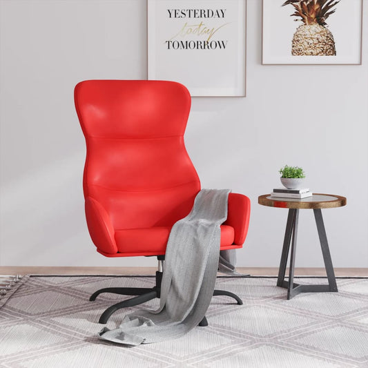 Relaxsessel Rot Kunstleder