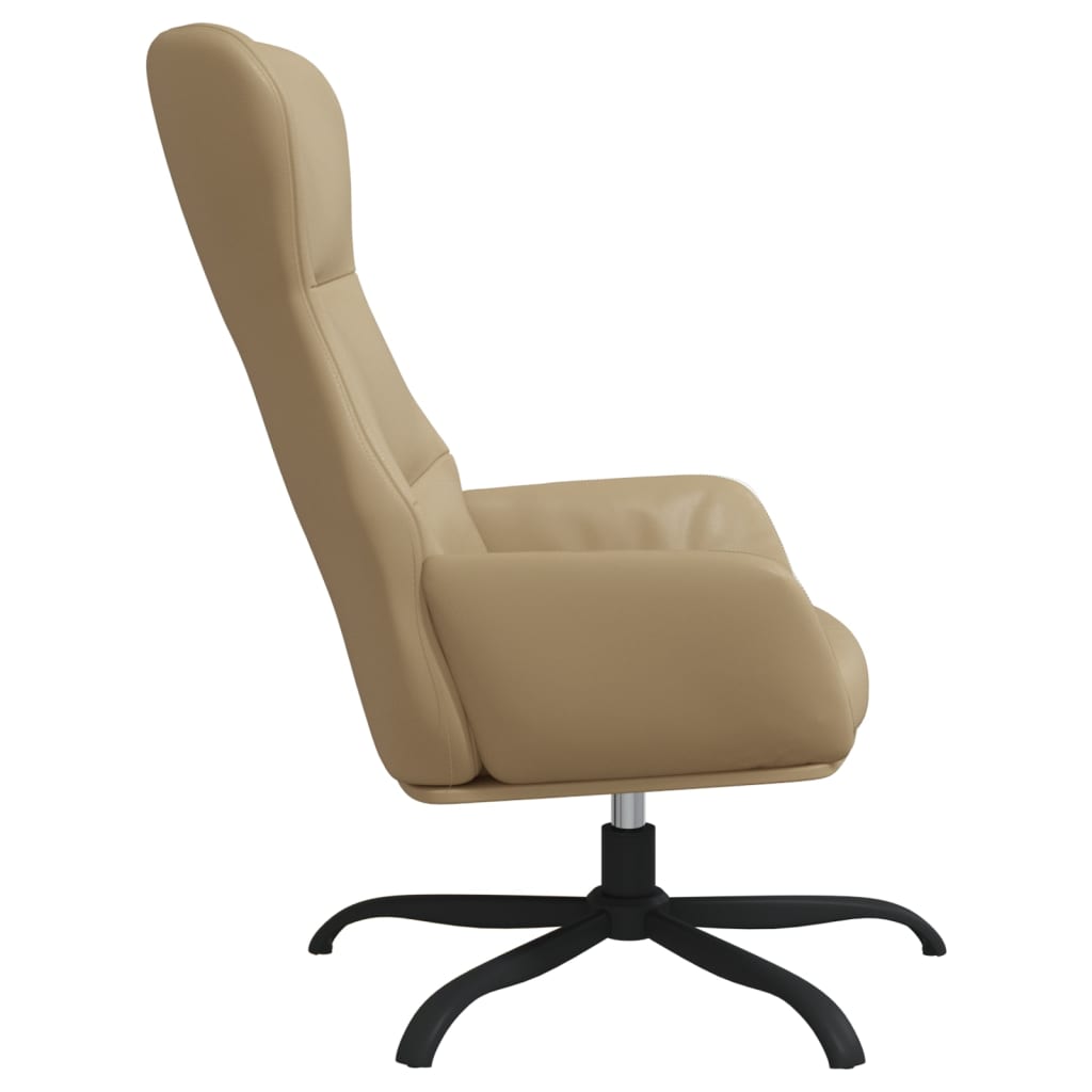 Relaxsessel Cappuccino-Braun Kunstleder