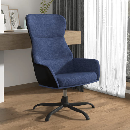 Relaxsessel Blau Stoff