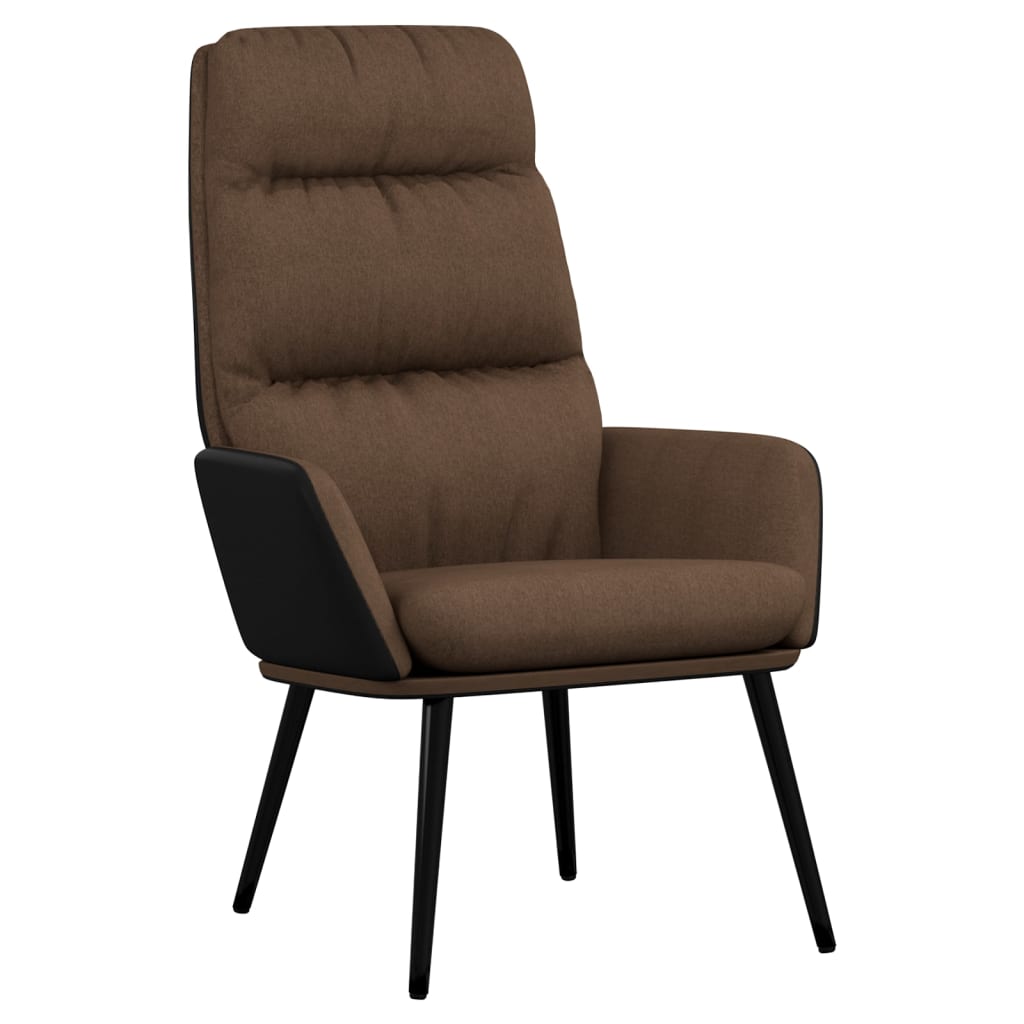 Relaxsessel Braun Stoff
