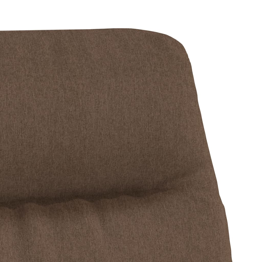 Relaxsessel Braun Stoff
