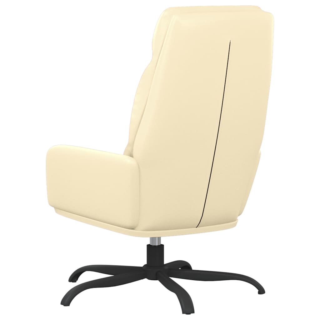 Relaxsessel Creme Kunstleder