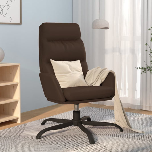 Relaxsessel Braun Kunstleder
