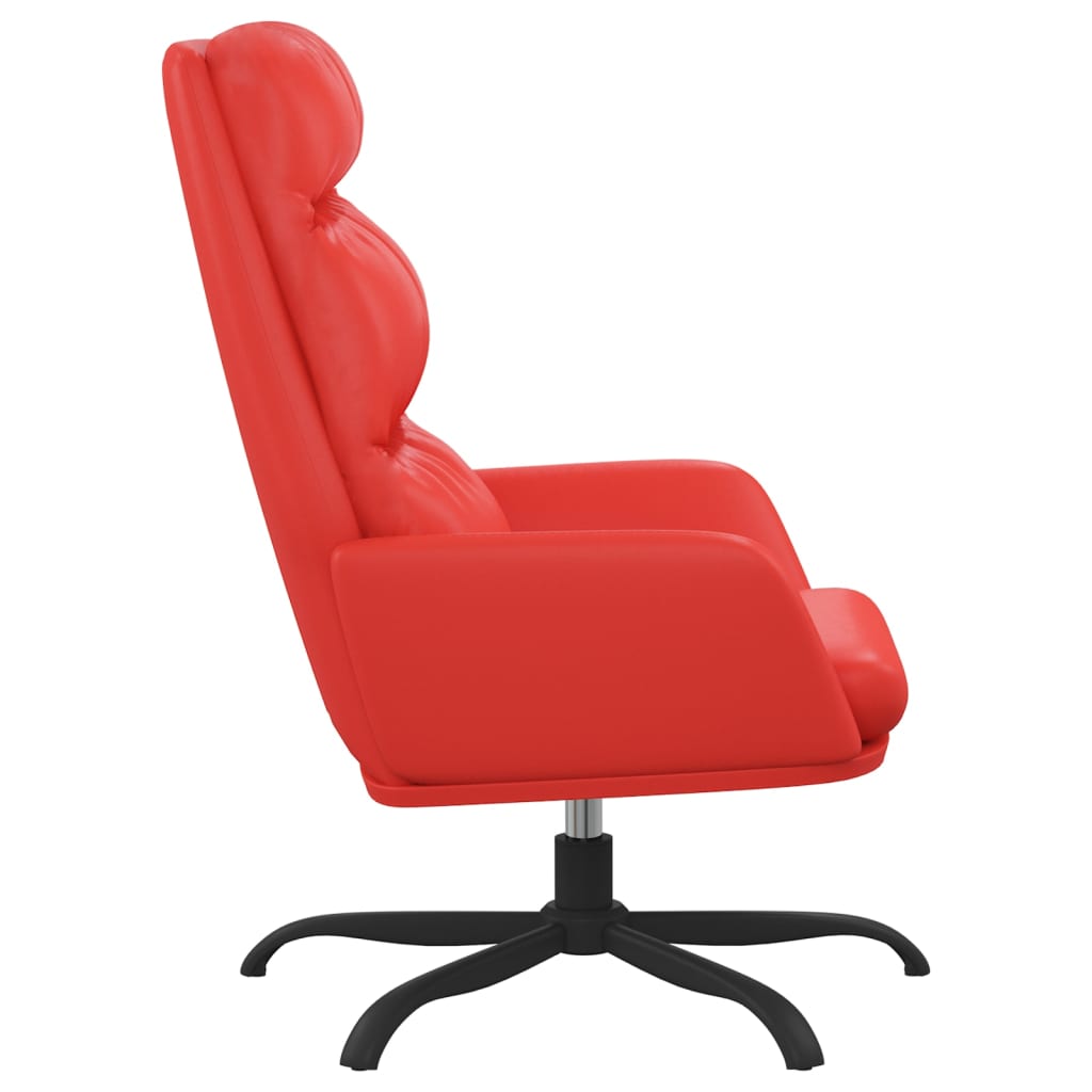 Relaxsessel Rot Kunstleder