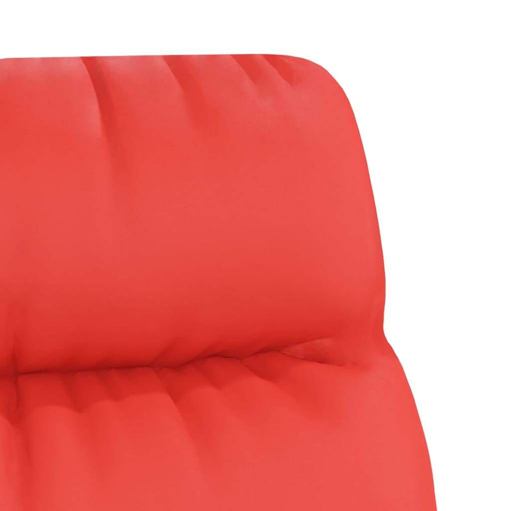 Relaxsessel Rot Kunstleder