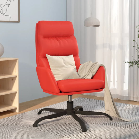 Relaxsessel Rot Kunstleder