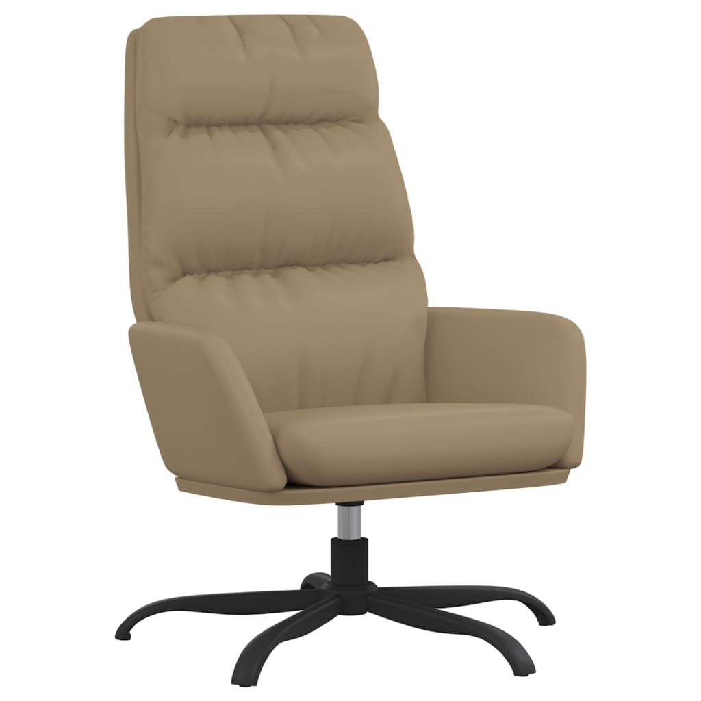 Relaxsessel Cappuccino-Braun Kunstleder