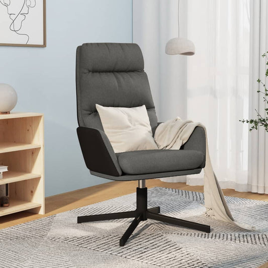 Relaxsessel Dunkelgrau Stoff
