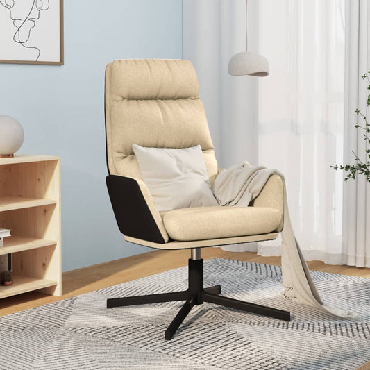 Relaxsessel Creme Stoff