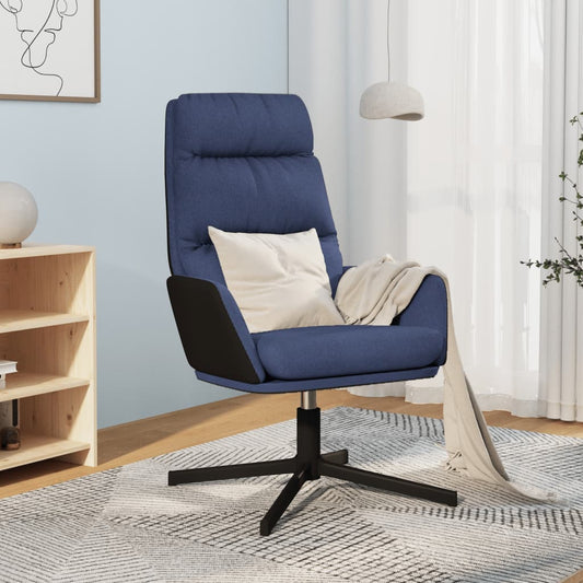 Relaxsessel Blau Stoff
