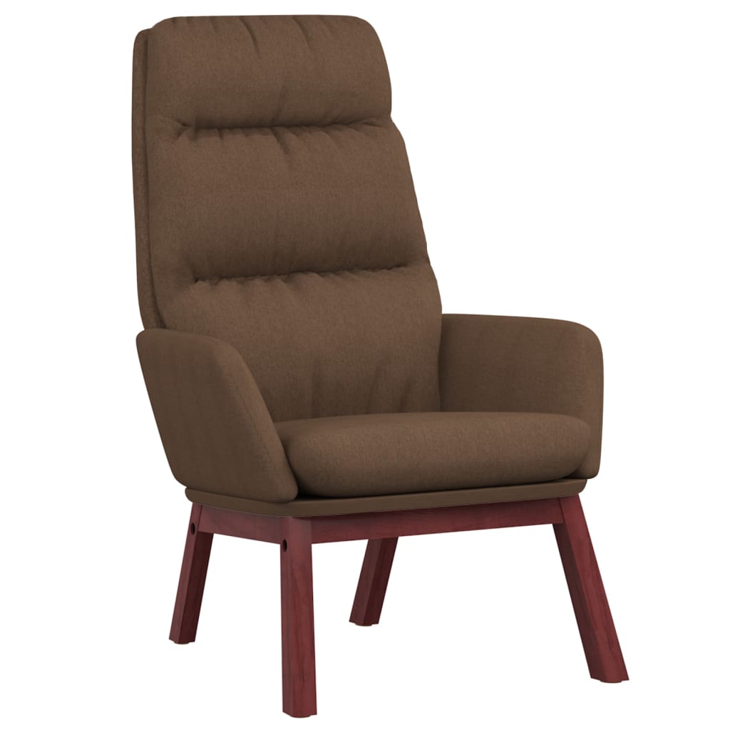 Relaxsessel Braun Stoff