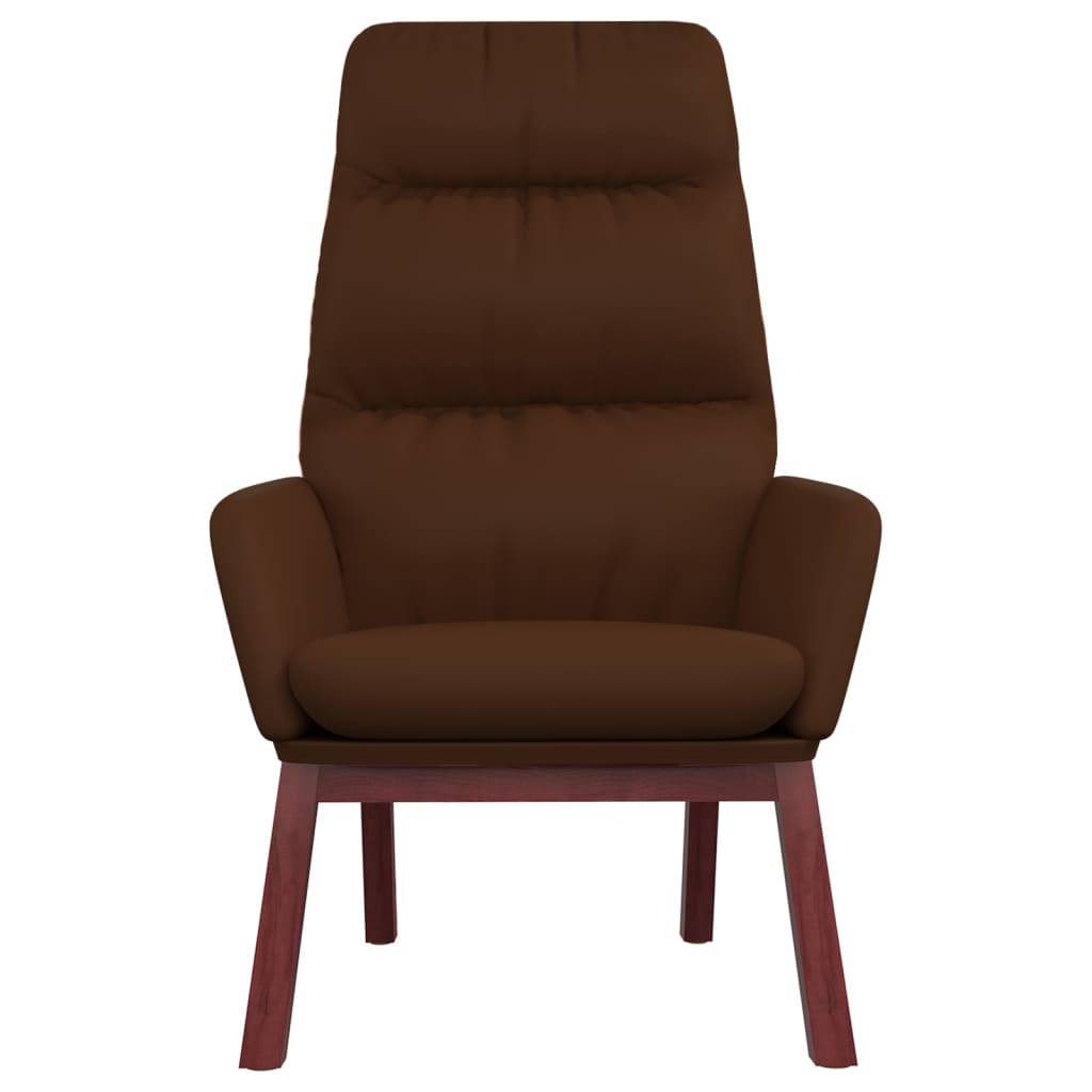 Relaxsessel Braun Echtleder