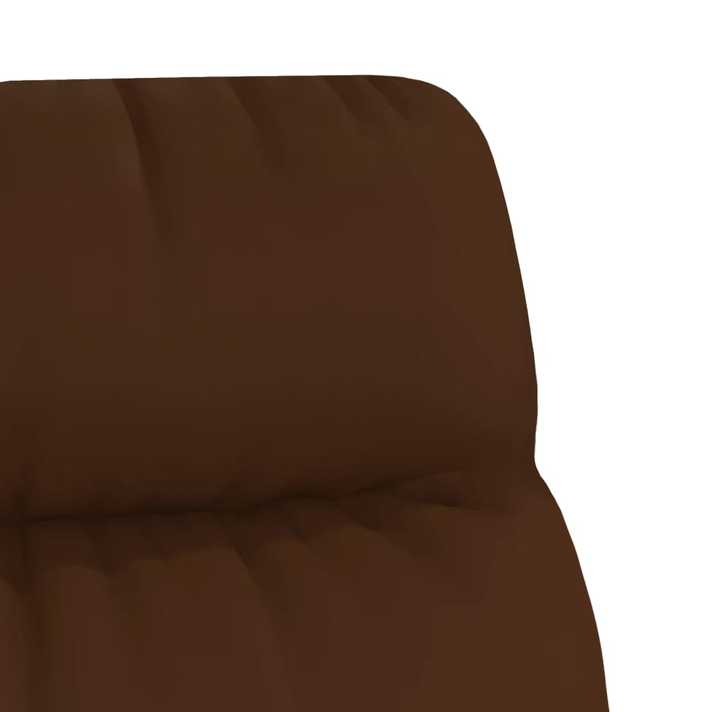 Relaxsessel Braun Echtleder